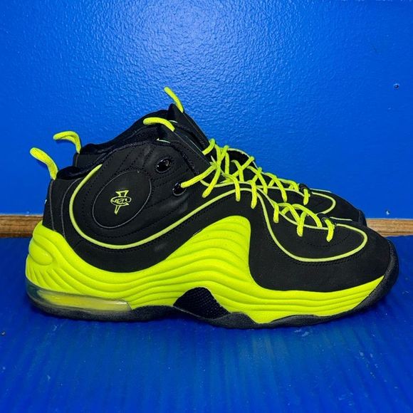 Nike Other - Size 11- Men’s Nike Air Penny 2 LE Cyber Volt Neon Green Black 535600-003 2012